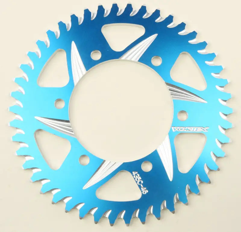 435CZB-46 Rear Cat5 Sprocket Aluminum 46t 525 Blu Kaw/Suz/Yam 