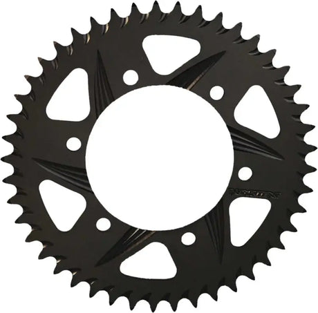 VORTEX 435K-43 Rear F5 Sprocket Aluminum 43t 520 Blk Hc Kaw/Suz/Yam