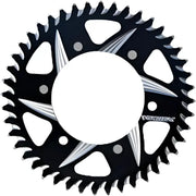 435ZK-43 Rear Cat5 Sprocket Aluminum 43t 520 Blk Kaw/Suz/Yam - CAT5