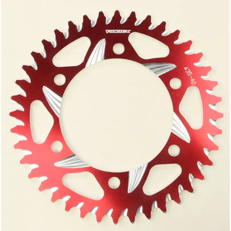 435ZR-40 Rear Cat5 Sprocket Aluminum 40t 520 Red Kaw/Suz/Yam 
