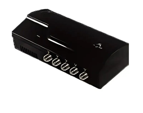 Black electronic device with knobs for 4360 Shakespeare Band Separator Dist system