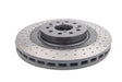 DBA 43700XD DBA 17-20 Honda Civic Type R Hatch Front 4000 Series Cross Drilled Rotor