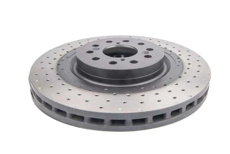 DBA 43700XD DBA 17-20 Honda Civic Type R Hatch Front 4000 Series Cross Drilled Rotor