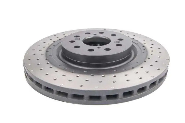 DBA 43700XD DBA 17-20 Honda Civic Type R Hatch Front 4000 Series Cross Drilled Rotor