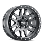 Dirty Life 9309-7973MGT38 Dirty Life 9309 Canyon Pro 17x9/5x127 BP/-38mm Offset/71.5mm Hub Satin Graphite Wheel - Beadlock