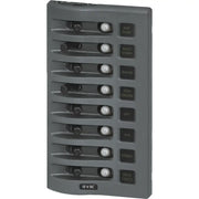 4378-BSS Blue Sea Panel Wd 12Vdc Clb 8Pos Gray