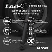 KYB 344375 KYB Shocks & Struts Excel-G Rear FORD F100 F150 (4WD) 1997-04