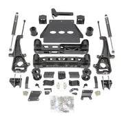 Black truck suspension lift kit for Ram 1500 with big lift falcons upgrade