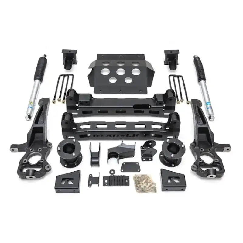 44-3965 Readylift 6'' Big Lift Kit with Rear Bilstein shocks for enhanced suspension, tackle off-road terrain, improve vehicle appearance, suitable for RV, Automotive, Powersports, truck accessories, interior, exterior, off-road, truck bed, rv parts, Suspension, AVADA - Best Sellers, Must Haves