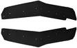 44-4600 Spike Over Fenders Set Black Pol - Body