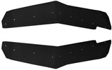 44-4600 Spike Over Fenders Set Black Pol - Body