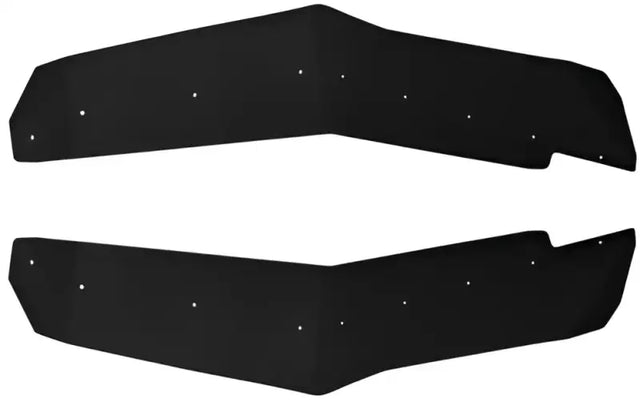 44-4600 Spike Over Fenders Set Black Pol - Body