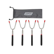Camco Telescoping Roasting Fork 4-Pack for outdoor cooking with stainless steel forks and comfortable handles, perfect for RV, automotive, powersports, off-road, marine, truck accessories, and camping accessories, AVADA - Best Sellers