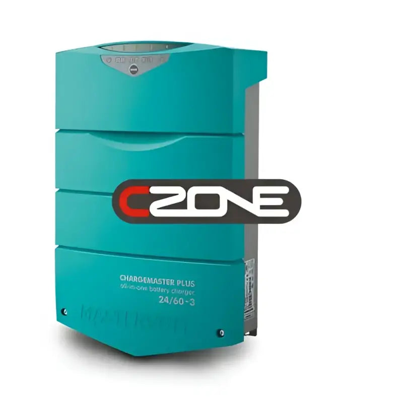 Mastervolt Chargemaster Plus 24/60 Czone/Mbus advanced battery charger with 24V/60A output and integrated Czone system.