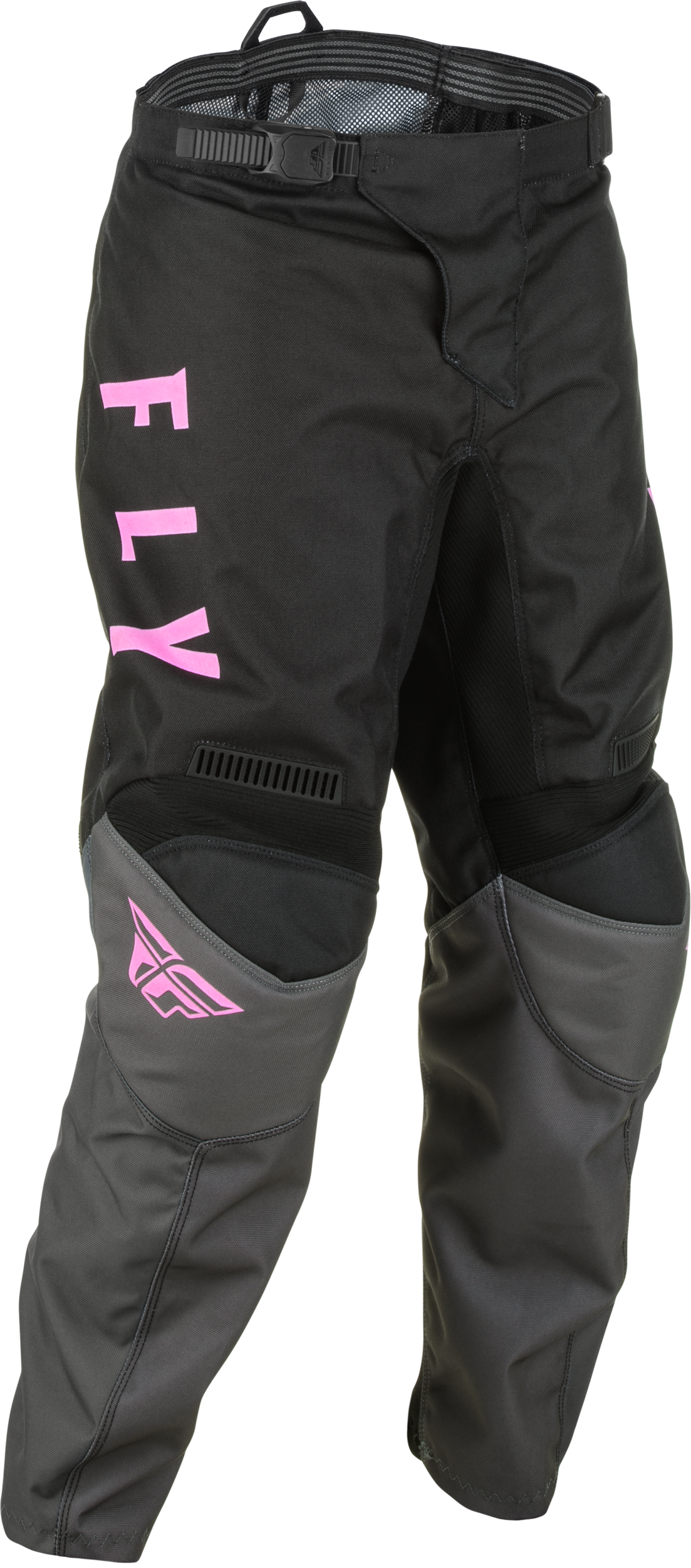Fly Racing Fly Racing 375-83122 Youth F-16 Pants Grey/Black/Pink Sz 22