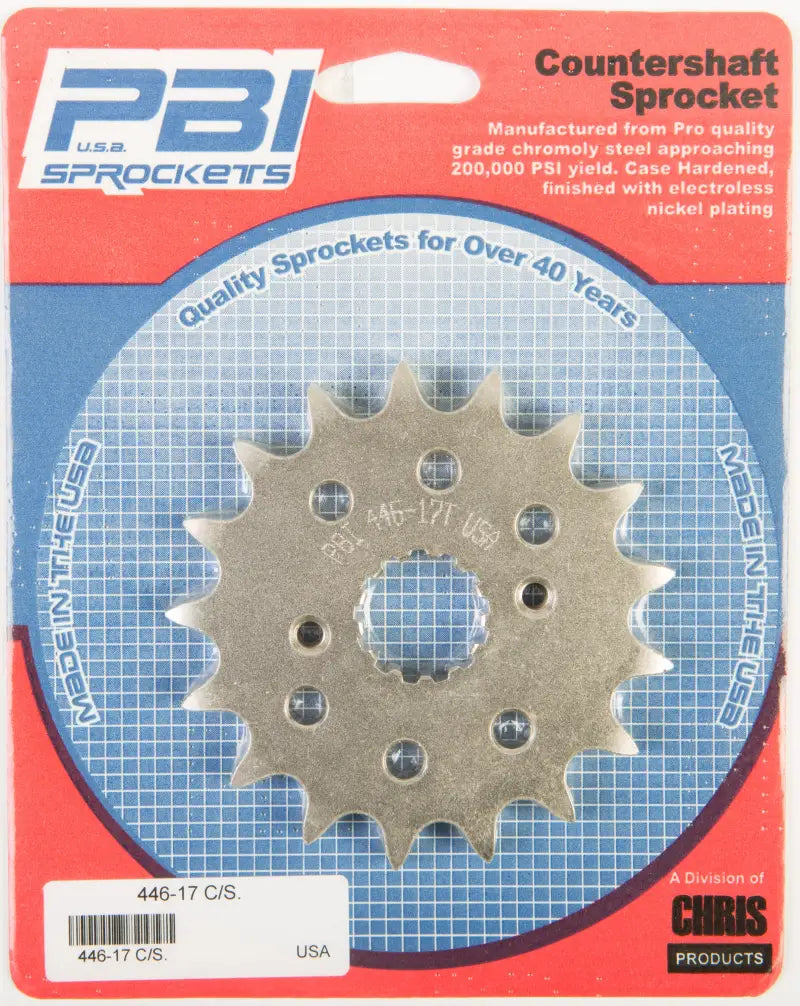 446-17 Front Cs Sprocket Steel 17t 530 Kaw - Countershaft