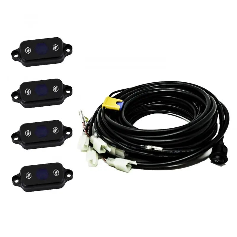 Baja Designs 447058 447058 Baja Designs Universal Blue Rock Light Kit