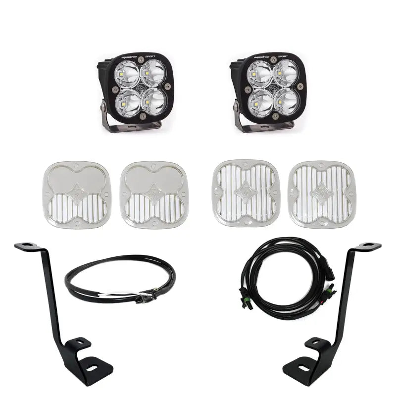 447695UP Baja Design F-150 A Pillar Kit Squadron Sport LED Work Light for off-road