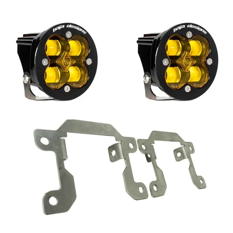 447716 Baja Design Ranger Fog Light Squadron Amber 19- - Driving/