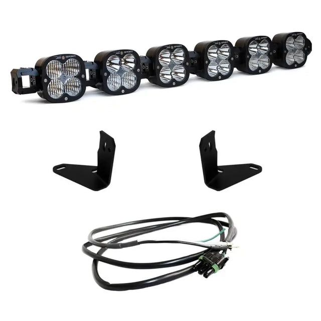 447750UP Baja Design 6 Lights; For Steel Bumper; Upfitte