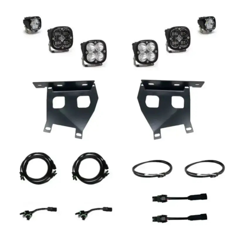 448055 Baja Design Aftermarket Fog Pocket Sae Kit Fits