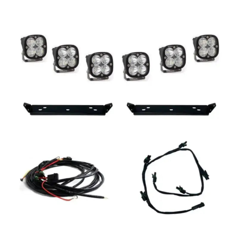 448062 Baja Design Squadron Pro Behind Grill Kit Fits