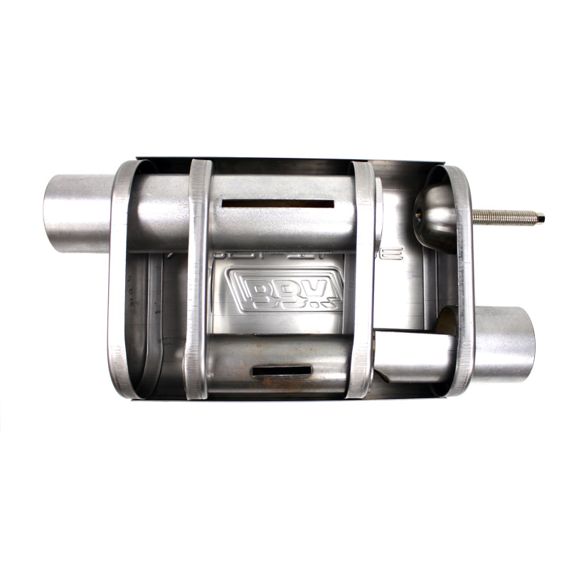 BBK 31025 BBK VariTune Adjustable Performance Muffler 2-3/4 Offset/Offset Stainless Steel - 31025