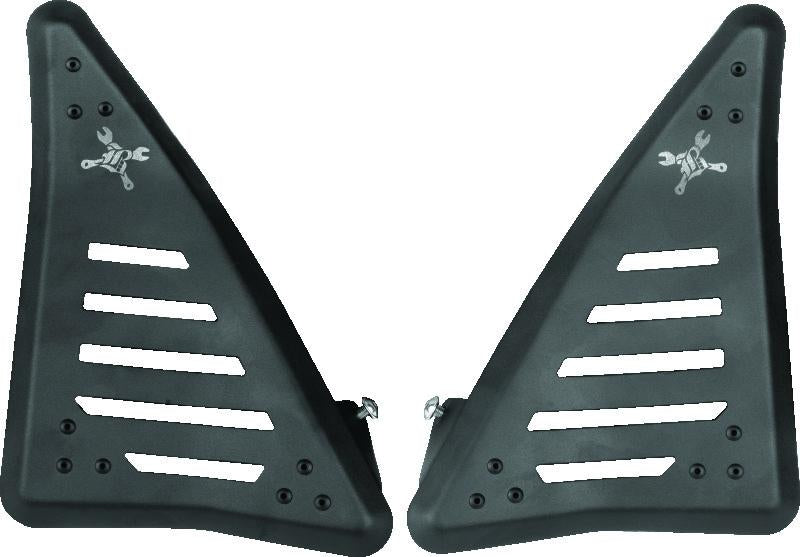Burly Brand B10-3003TB Burly Brand 21-22 Rebel 1100 Slash Cut Side Panel Covers