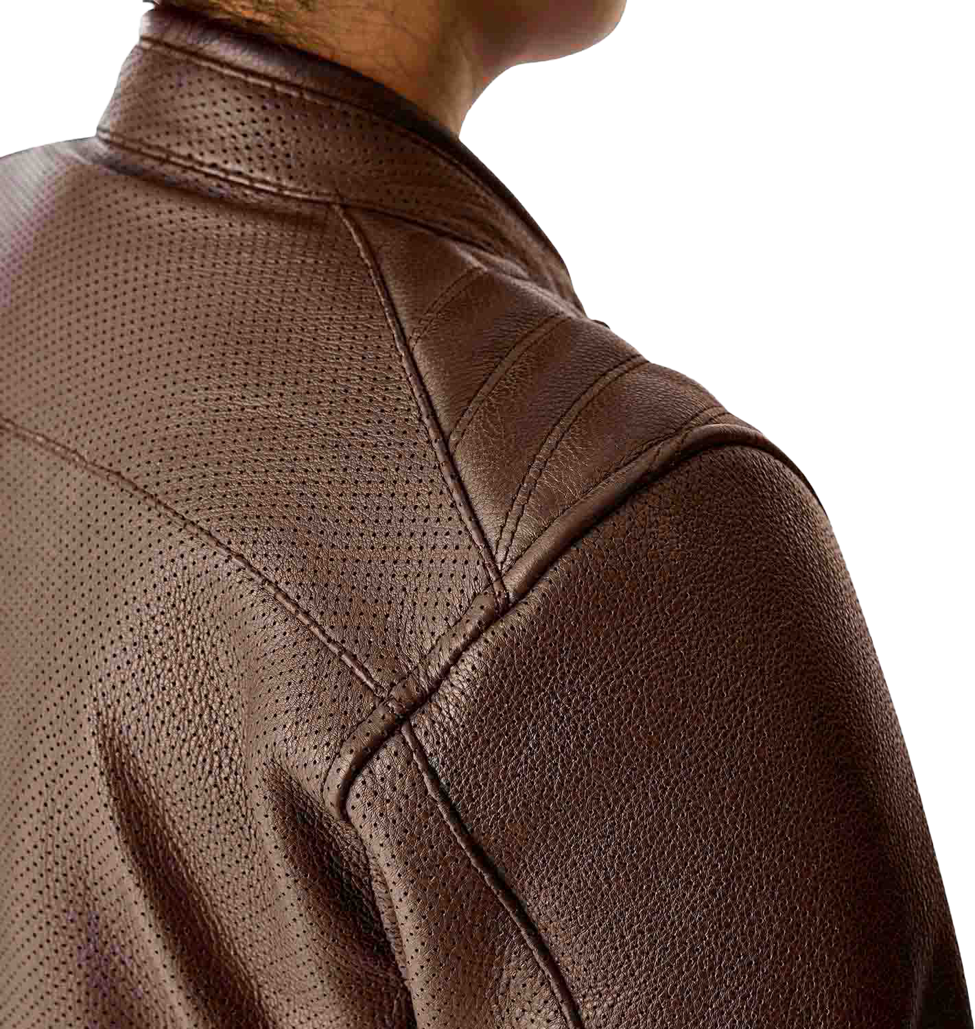 Womens Roadster Air D3o Jacket Brown Leather Md