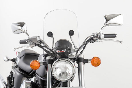 HD-3CHR-C-1.25 Inch Slipstreamer Hd-3 Tombstone W/S Clear W/Chrome Hardware 1 1/4 Inch - RV and Auto Parts