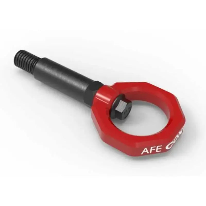 aFe 450-502001-R aFe Control Front Tow Hook Red BMW F-Chassis 2/3/4/M