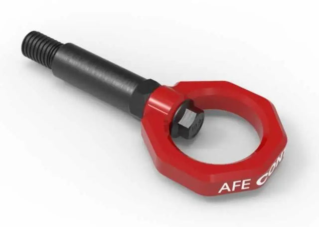 aFe 450-502001-R aFe Control Front Tow Hook Red BMW F-Chassis 2/3/4/M
