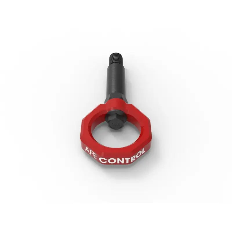 aFe 450-502001-R 450-502001-R aFe Control Front Tow Hook Red BMW F-Chassis 2/3/4/M
