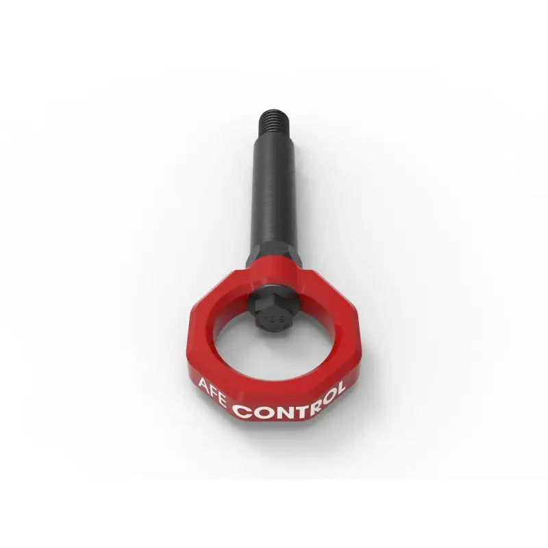 aFe 450-502002-R 450-502002-R aFe Control Rear Tow Hook Red BMW F-Chassis 2/3/4/M