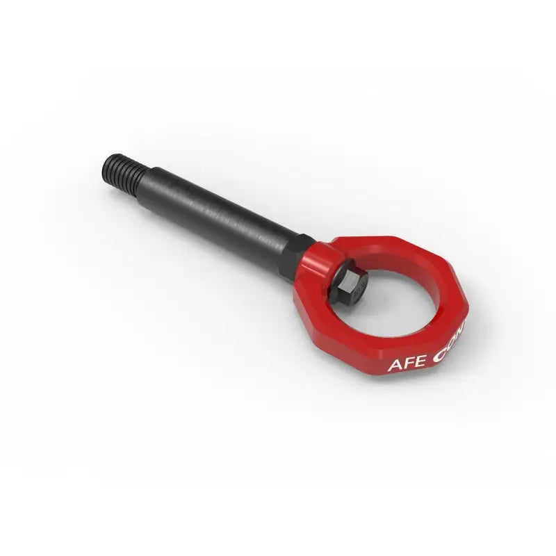 aFe 450-502002-R 450-502002-R aFe Control Rear Tow Hook Red BMW F-Chassis 2/3/4/M