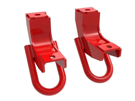 aFe 450-72T001-R aFe Control Front Tow Hook Red 2022 Toyota Tundra 3.5L V6