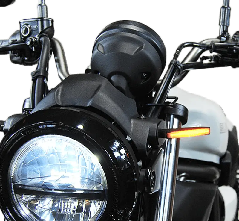 450-FB New Rage Cycles Front Led Turn Signals Kaw - RV and Auto Parts