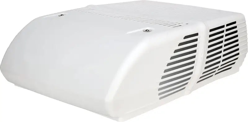 45004-0762 Coleman Air Mach 10 15,000 Btu H/P Arctic White RV air conditioner with powerful cooling and heat pump, sleek design, ideal for RVs, automotive, powersports, off-road, marine, exterior, interior, truck accessories, truck bed, RV parts, Inside RV, RV Appliances, RV Air Conditioner, RV Refer, AVADA - Best Sellers, Marine Maintenance