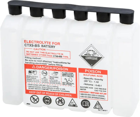 450CC CTX Sealed Battery Electrolyte Pack 420cc 