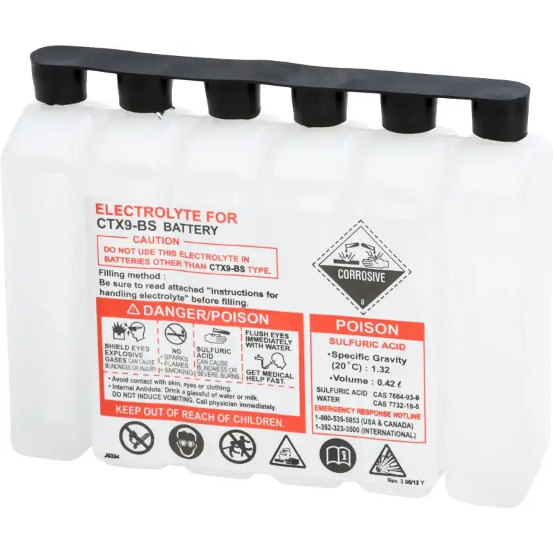 450CC CTX Sealed Battery Electrolyte Pack 420cc 