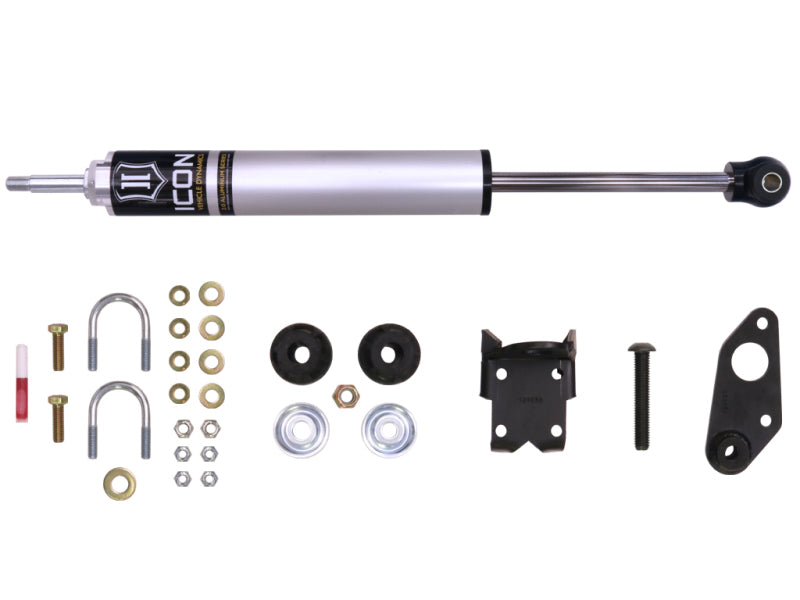 ICON 22018 ICON 07-18 Jeep Wrangler JK High-Clearance Steering Stabilizer Kit - 22018