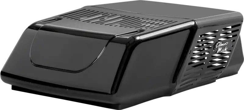 Coleman Air Mach 10 15,000 BTU A/C Polished Black, efficient cooling unit with sleek design for home or office, delivering superior climate control and modern sophistication.