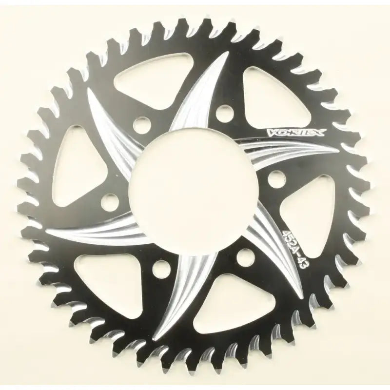 452AZK-43 Rear Cat5 Sprocket Aluminum 43t 520 Blk Kaw 