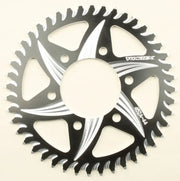 452AZK-44 Rear Cat5 Sprocket Aluminum 44t 520 Blk Kaw 