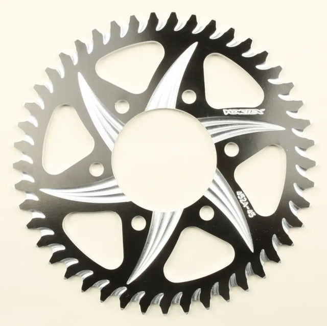 452AZK-45 Rear Cat5 Sprocket Aluminum 45t 520 Blk Kaw 