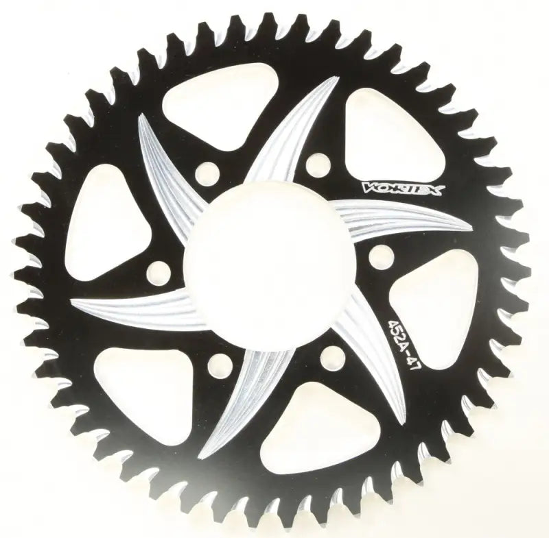 452AZK-47 Rear Cat5 Sprocket Aluminum 47t 520 Blk Kaw 