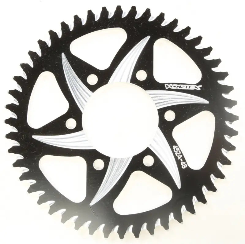 452AZK-48 Rear Cat5 Sprocket Aluminum 48t 520 Blk Kaw 