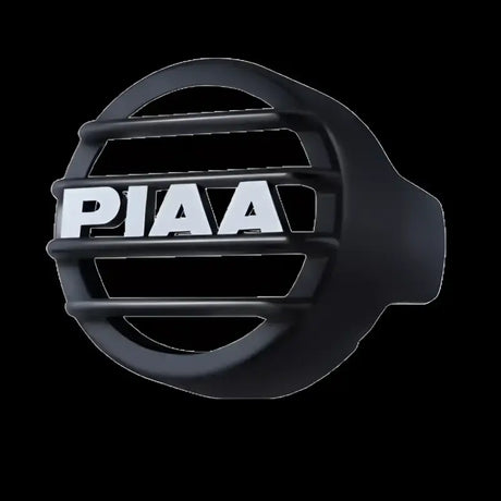 Black PIAA light cover on Valeo LP530 Series Black Mesh Grille for sleek style