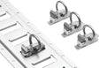 45350-4 Powertye E-Track O-Ring Clips 4/Pk 