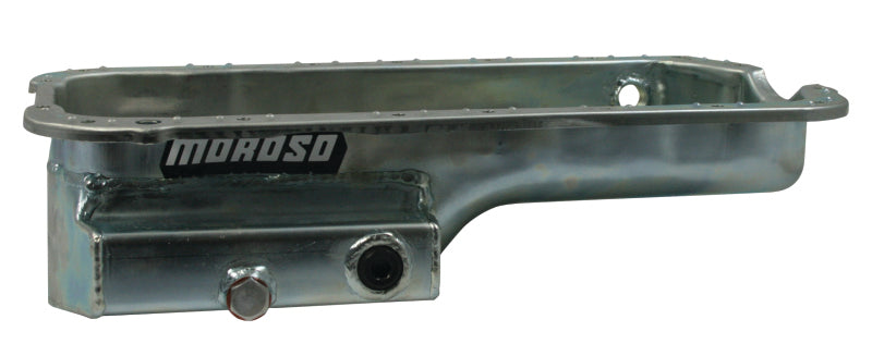Moroso 20917 Moroso Honda 2.2/2.3L H Series Road Race Baffled Extra Capacity Steel Oil Pan